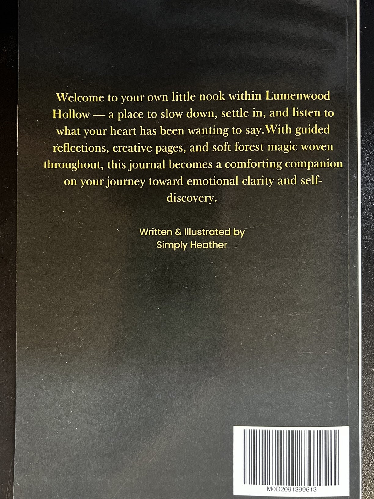 Lumenwood Hollow Companion Journal – Cozy Fantasy Writing & Creative Notebook